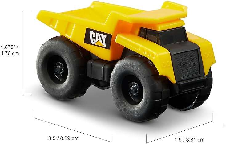 Cat Construction Little Machines 5 Pack - Great Cake Toppers - Image 3