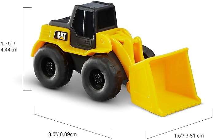 Cat Construction Little Machines 5 Pack - Great Cake Toppers - Image 9
