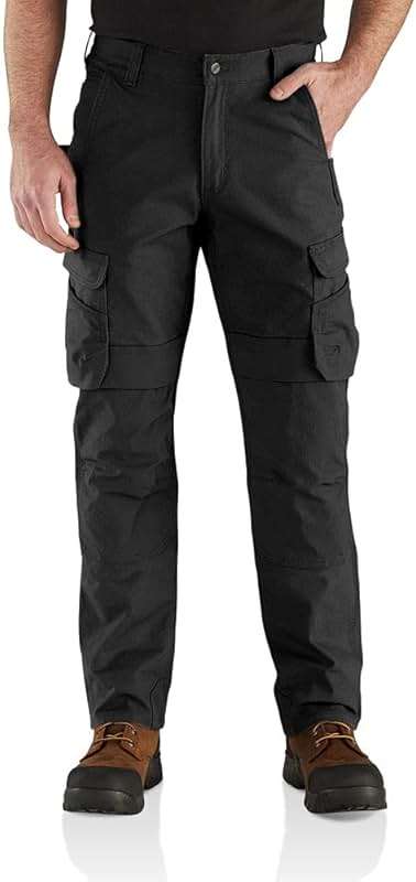 Carhartt Men's Steel Rugged Flex® Relaxed Fit Double-Front Cargo Work Pant - Image 1