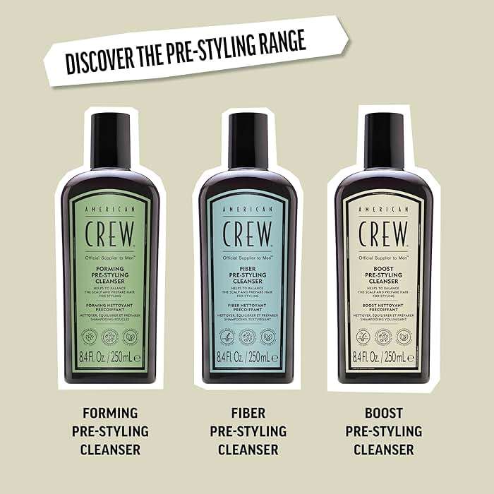 AMERICAN CREW Men's Pre Styler Boost Shampoo for Fine & Thin Hair, Instantly Volumizing Formula, Adds Volume, Lift, & Shine, Vegan, 8.4 fl oz - Image 8