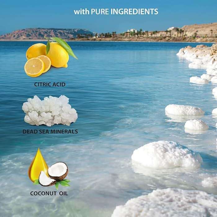 Dead Sea Collection Coconut Body Wash for Women and Men - with Pure Dead Sea Minerals and Coconut Oil - Cleanses and Moisturizes Skin - Pack of 2 (67.6 fl. oz) - Image 5