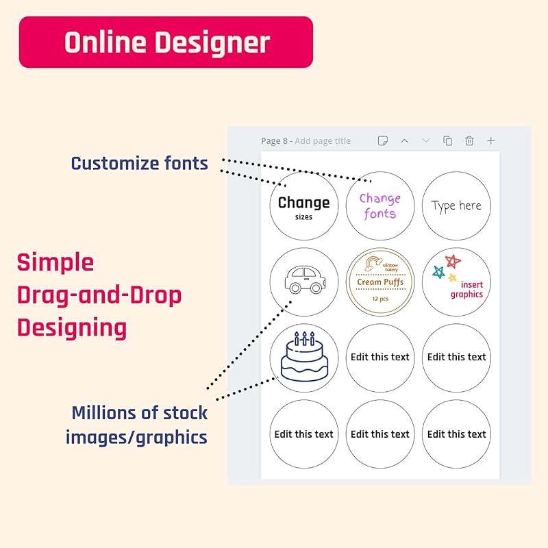(2" x 4") 30 Sheets, Printable White Sticker Labels, Laser/Inkjet Printing - Matte, 10 per Page - Image 8