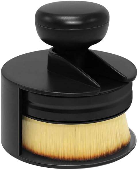 Extra Large Body Makeup Brush For Self Tanner, Wide-headed Kabuki Foundation Tanning Brush Streak-Free Blending Applicator for Leg, Back & Full Body, Bronzer, Lotion Tan Mousse, Wet&Dry Use - Image 1