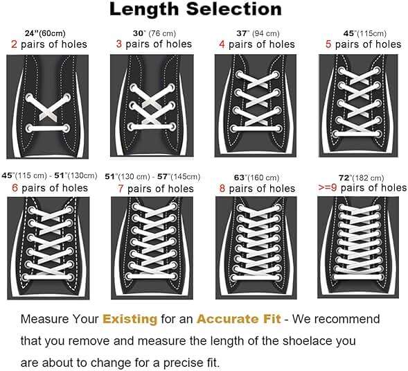 Handshop 1/4" Oval Athletic Shoelaces 24"-72" in 22 Colors Half Round Shoe Laces - Image 5