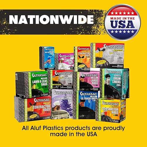 Aluf Plastics 33 Gallon Clear Trash Bags - 33" x 39" - 1.5 MIL (eq) - CSR Series - Heavy Duty Industrial Liners Clear Garbage Bags for Recycling, Contractors, Storage, Outdoor, 1 Count (Pack of 100) - Image 6