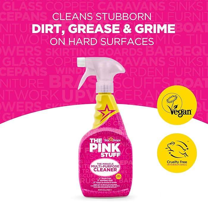 Stardrops - The Pink Stuff - The Miracle Multi-Purpose Cleaner Spray- 25.36 Fl Oz - Image 3