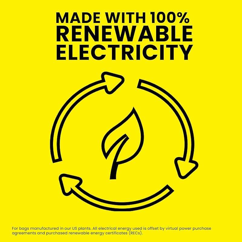 Glad Tall Kitchen Drawstring Trash Bags - Odorshield 13 Gallon White Trash Bag, Febreze Fresh Clean, 110 Count - Image 5