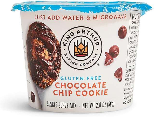 King Arthur Flour Gluten-Free Single Serve Chocolate Chip Cookie Mix, 2 Oz, 12 Count - Image 1