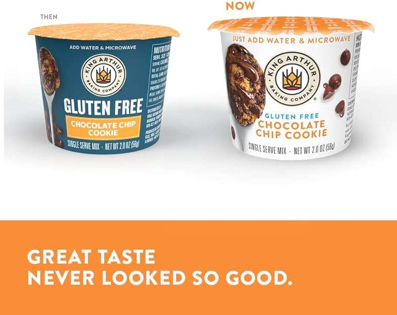 King Arthur Flour Gluten-Free Single Serve Chocolate Chip Cookie Mix, 2 Oz, 12 Count - Image 4
