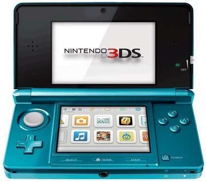 Nintendo 3DS Aqua Blue (Renewed) [video game] - Image 1