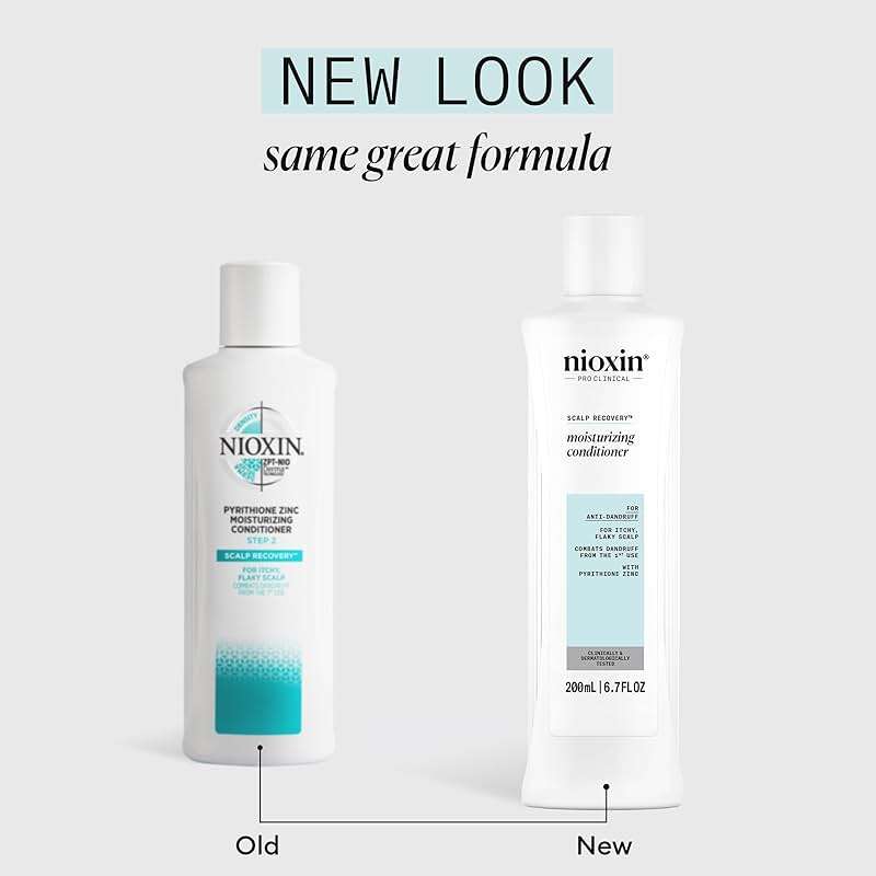 Nioxin Scalp Recovery Moisturizing Conditioner | For Itchy, Flaky Scalp | Anti-Dandruff | Formulated with Pyrithione Zinc & Strengthening Amino Acids - Image 2