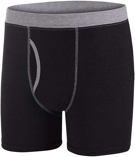 Hanes Boys' Underwear Boxer Briefs Or Briefs Pack, 8 Or 12 Pack, Cotton Stretch Underwear for Boys & Toddler Boys - Image 3