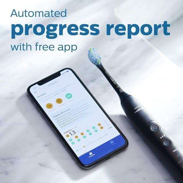 Philips Sonicare ExpertClean 7500 Black, Rechargeable Electric Power Toothbrush, HX9690/05 - Image 8