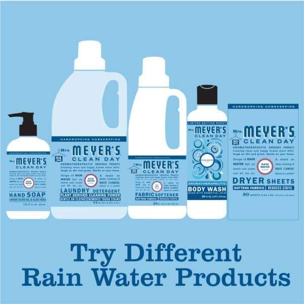 MRS. MEYER'S CLEAN DAY Hand Soap, Rain Water Scent, 12.5 Fl Oz Bottle - 3 Pack - Image 9