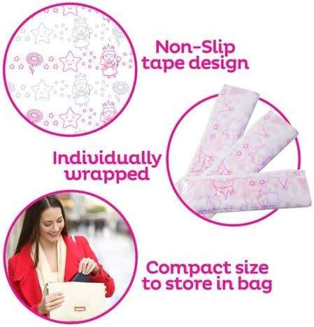 Princess Disposable Toilet Seat Cover for Kids 20 Pack, XL, Waterproof & Individually Wrapped Toddler Toilet Covers Disposable for Travel, Potty Liners for Toddlers, Potty Training for Girls and Boys - Image 4