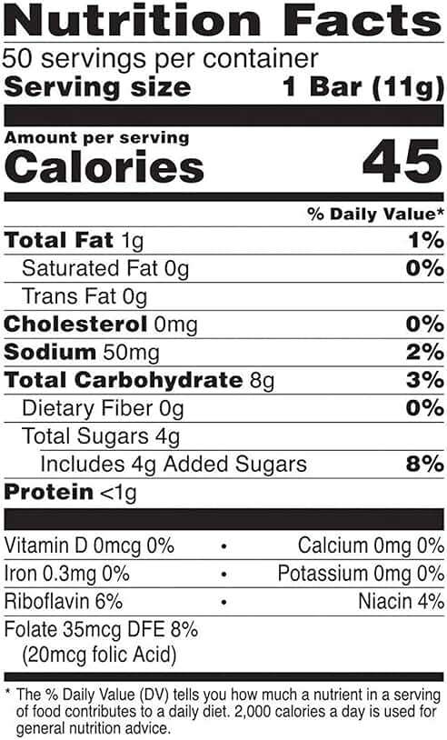 Kellogg's, Rice Krispies Treats Crispy Marshmallow Mini-Squares, Original, Single Serve, Display Box Caddy, 0.39 oz Bars (50 Count) - pack of 3 - Image 9