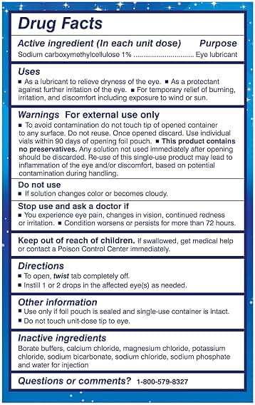TheraTears Liquid Gel Nighttime Lubricating Eye Drops for Dry Eyes, Single-Use Vials, 30 Count - Image 2