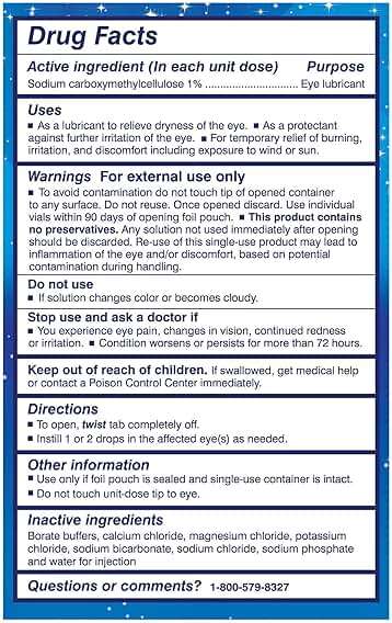 TheraTears Liquid Gel Nighttime Lubricating Eye Drops for Dry Eyes, Single-Use Vials, 30 Count - Image 8