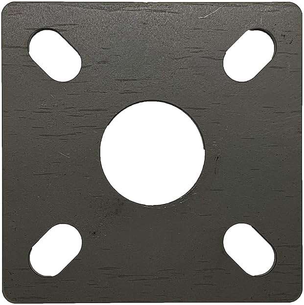 42” Pad Mount Gooseneck 2 Universal Heavy-Duty Steel Keypad Intercom Bolted Stand Curve Pedestal Slide Gate Post Offset Curb Mounts 13” Sweep for Card Readers and Access Control Keypads – Eagle EG088 - Image 5