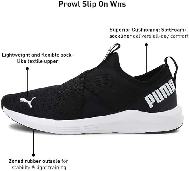 Puma Womens Prowl Slip-on Shine Wn'sCross Trainer - Image 6