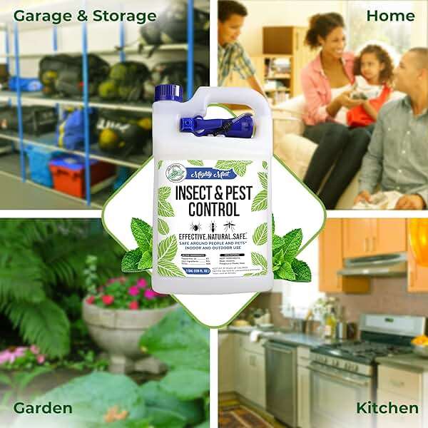 Mighty Mint Gallon (128 oz) Insect and Pest Repellent Peppermint Oil - Natural Spray for Spiders, Ants, and More - Image 6