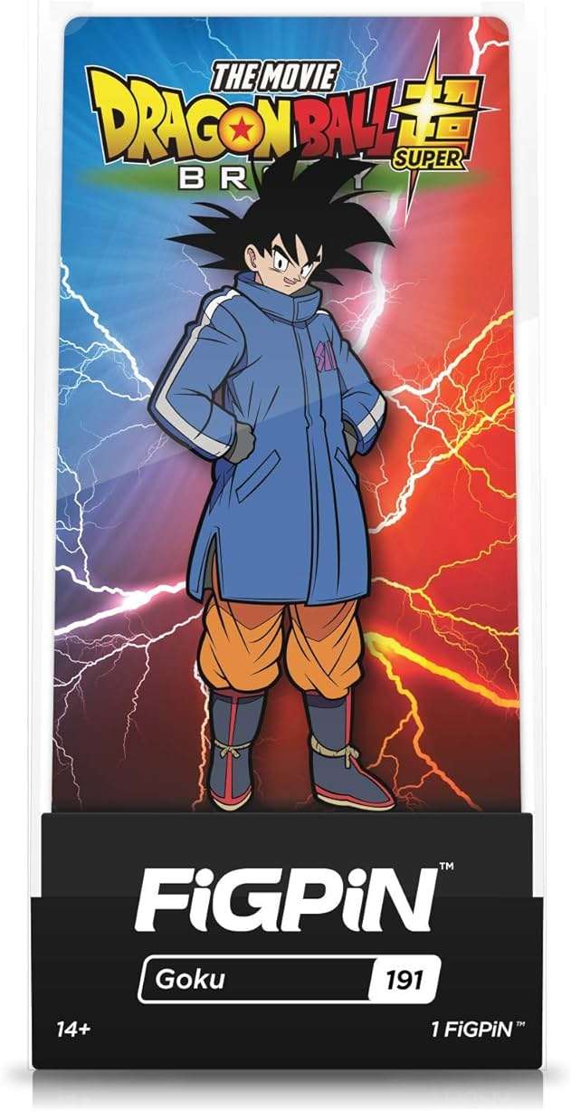 FiGPiN Dragon Ball Super Broly Movie: Goku Classic - Collectible Pin with Premium Display Case - Not Machine Specific - Image 1
