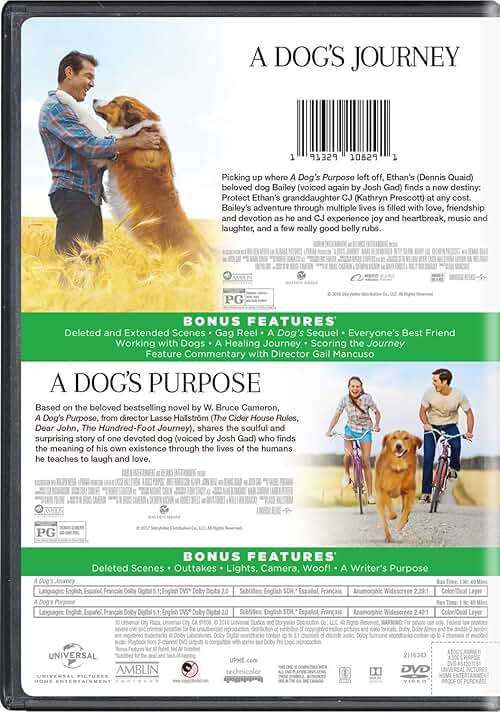 A Dog's Journey / A Dog's Purpose 2-Movie Collection [DVD] - Image 2