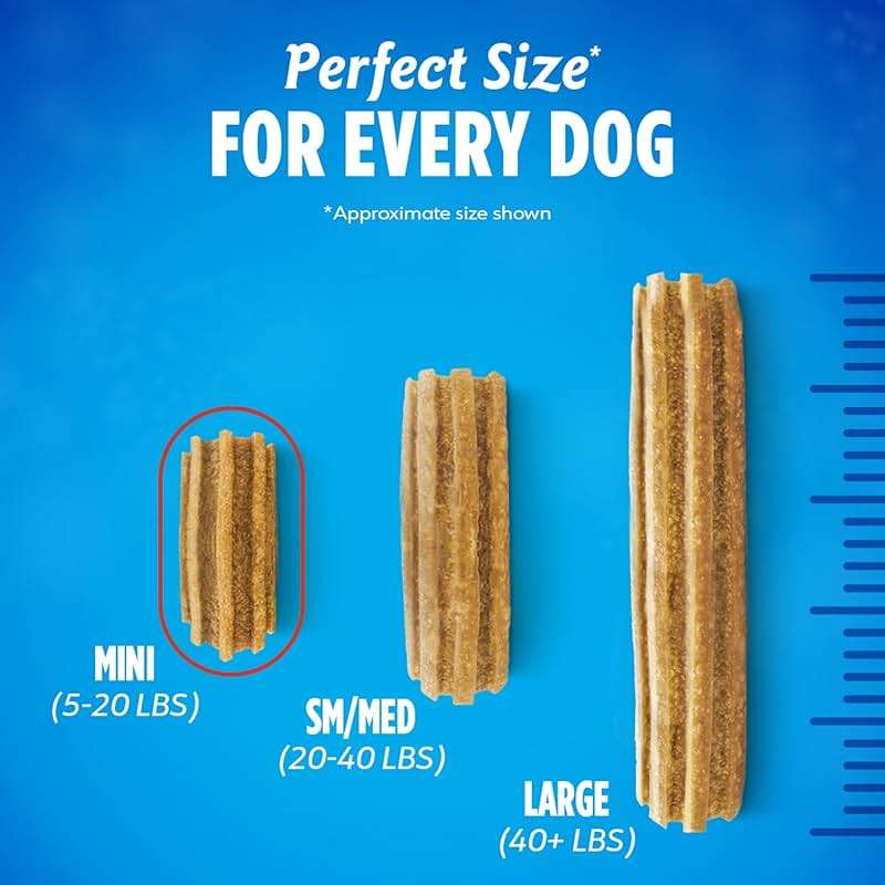 DentaLife Daily Oral Care Dog Treats for Small Dogs 5-20 lbs., Chewy Dental Treat to Freshen Breath and Fight Tartar, Chicken Flavor, 14.7 oz. each, 45 Chews each/90 Total Chews - 45 ct. Pouch - Image 7