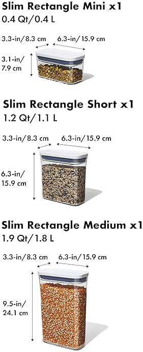 OXO Good Grips 3-Piece POP Container Variety Set - Image 7