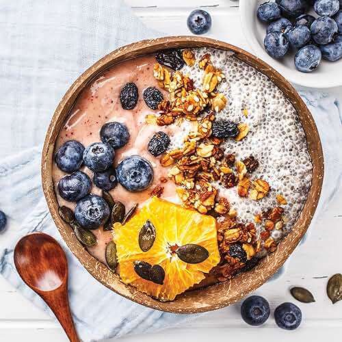 Yupik Raw White Chia Seeds, 2.2 lb (35.2 oz), Gluten-Free, Kosher, Vegan, Natural Seeds, Plant-Based Superfood, Rich in Fiber, Source of Omega-3, Ideal for Chia Pudding & Smoothies, Gels Easily - Image 5