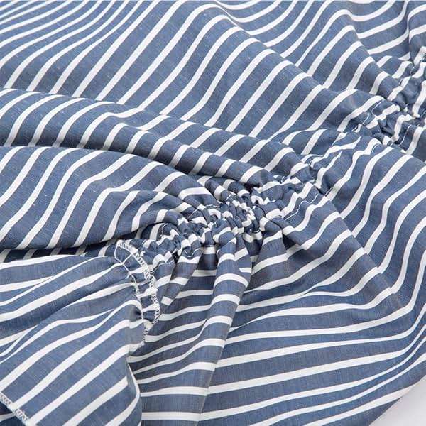 Belle Poque Women's Vintage Stripes Gothic Victorian Skirt Renaissance Style Falda - Image 4