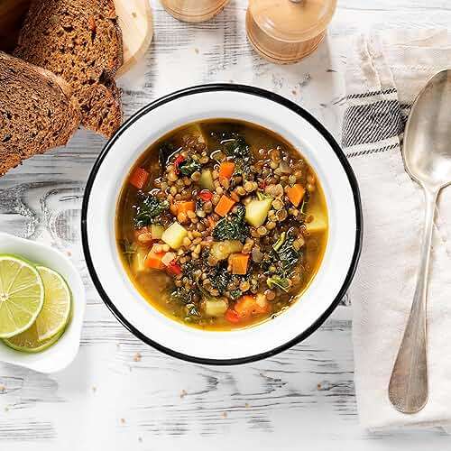 Yupik Organic Green Lentils, 2.2 lb (35.2 oz), Non-GMO, Vegan, Gluten-Free, Kosher, Raw, Source of Fiber, Iron & Protein, Fiber & Iron, Ideal for Soups, Salads & Plant-Based Meals - Image 8
