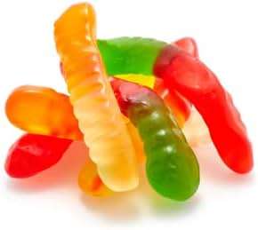 Yupik Mini Gummy Worms, 2.2 lb (35.2 oz), Gluten-Free, Dual-Colored, Fruity Flavors, Soft & Chewy, 2" Gummies, Fun Treat, Sweet Candy, Delicious Snack, Ideal for Gifting, Holidays & Baking - Image 4