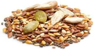 Yupik Organic Super 6 Seeds Mix, 2.2 lb (35.2 oz), GMO-Free, Kosher, Vegan, Rich in Fiber, Nutritious Raw Snack & Topping, With Brown & Golden Flax Seeds, Sunflower, Sesame, Chia & Pumpkin - Image 4