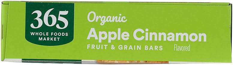 365 by Whole Foods Market, Organic Apple Cereal Bar 6 Count, 7.8 Ounce - Image 4