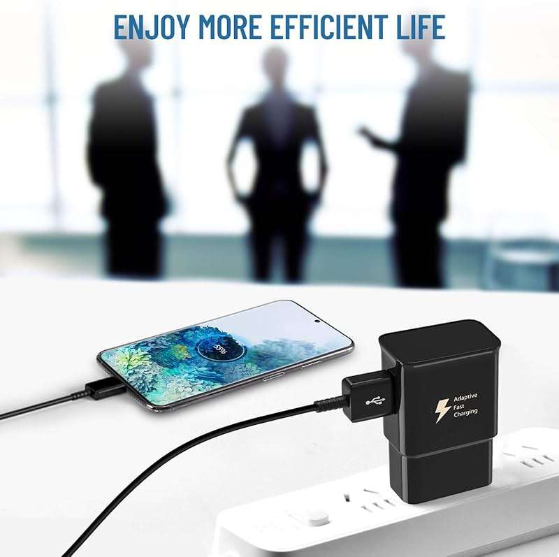 Phone Charger USB C Charger Fast Samsung Charger Type C Chargers Fast Charging Android Charger for Samsung Galaxy S26/S25/S24/S23/S22/S21/S20/S10/S10/S10E/S9/S8,Note 8 9 10 with 6.6Ft Cable Cord - Image 7