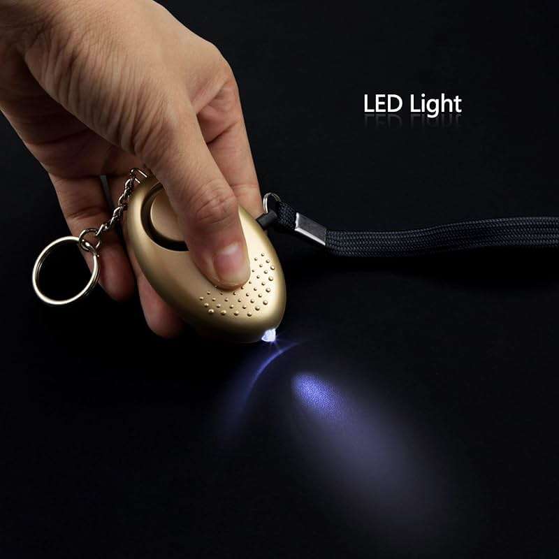 KOSIN Safe Sound Personal Alarm, 8 Pack 140DB Personal Security Alarm Keychain with LED Lights, Emergency Safety Alarm for Women, Men, Children, Elderly - Image 2