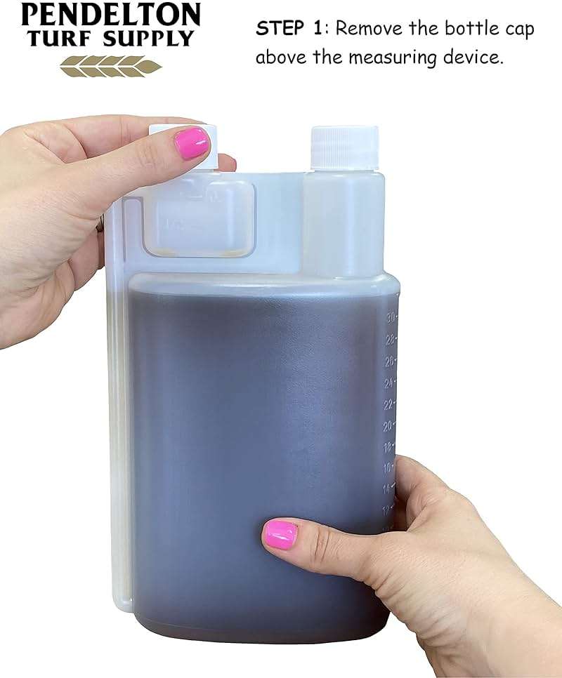 Pendelton Turf Supply Inc. 15-0-0-6 Fe All Purpose Liquid Iron Fertilizer Solution for Darker, Greener Turf, Plants, and Shrubs (32 oz.) - Image 3