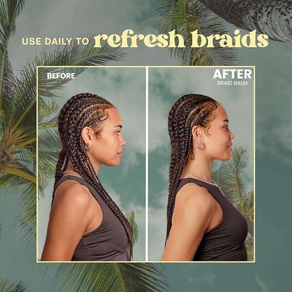 The Beachwaver Co. Braid Balm Pre-Braid Prep - Full Size (4 Fl Oz) | Frizz-Taming Primer Foam | Strengthen and Reduce Flyaways w/HiX Vegan Bond Multipliers - For All Hair Types | Bondi Beach Day - Image 3