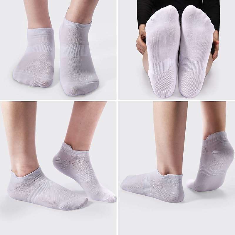 ATBITER Ankle Socks Womens and Men Thin Athletic Running Low Cut No Show Socks With Heel Tab 6-12 Pairs - Image 5
