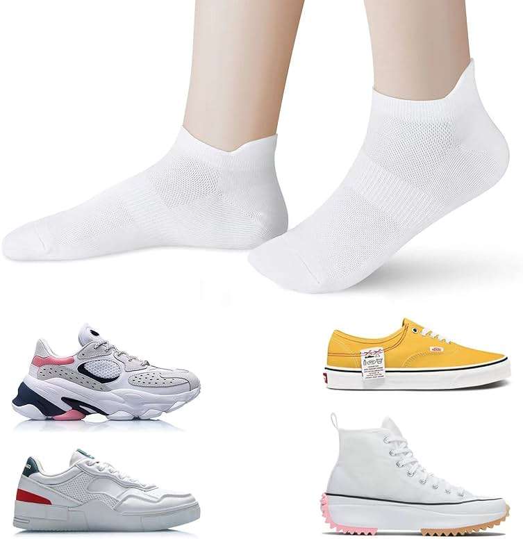 ATBITER Ankle Socks Womens and Men Thin Athletic Running Low Cut No Show Socks With Heel Tab 6-12 Pairs - Image 6