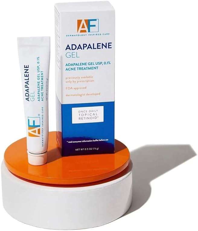 Acne Free Adapalene Gel 0.1%, Once-Daily Topical Retinoid Acne Treatment, Dermatologist Developed, Unclogs Pores and Clears Acne, Prevents and Improve Whiteheads and Blackheads, 0.5 Ounce - Image 6