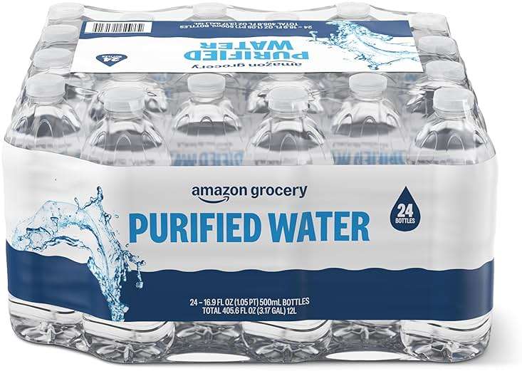 Amazon Grocery, Purified Water, 16.9 Fl Oz, 24 Ct - Image 3
