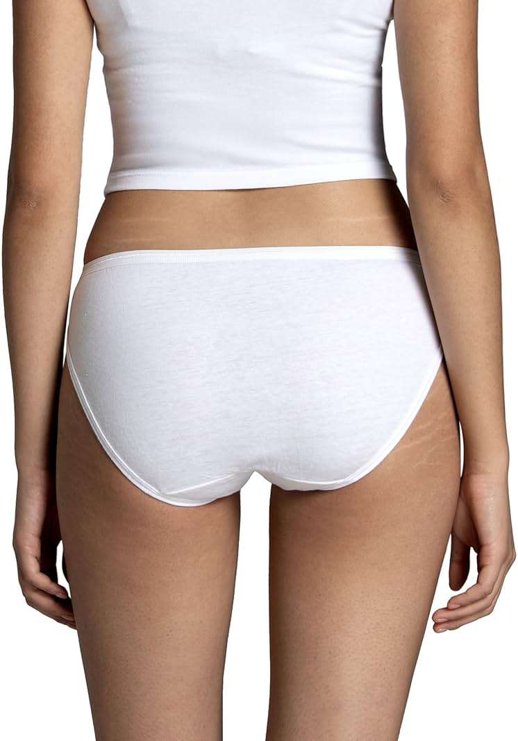Fruit of The Loom Women's Underwear Cotton Bikini Panty Multipack - Image 4