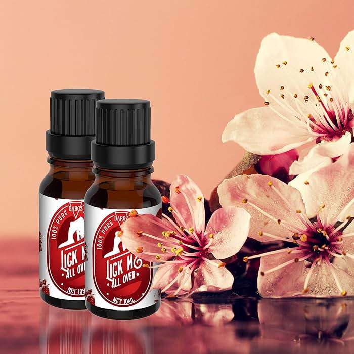 Bargz Lick Me All Over Perfume Oil, Fragrance, Lovely Raspberry And Melon Aromas With A Touch Of Vanilla - Flat Cap [10 ML] - Image 7