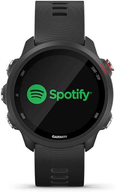Garmin Forerunner 245 Music, GPS Running Smartwatch with Music and Advanced Dynamics, Black (Renewed) - Image 3