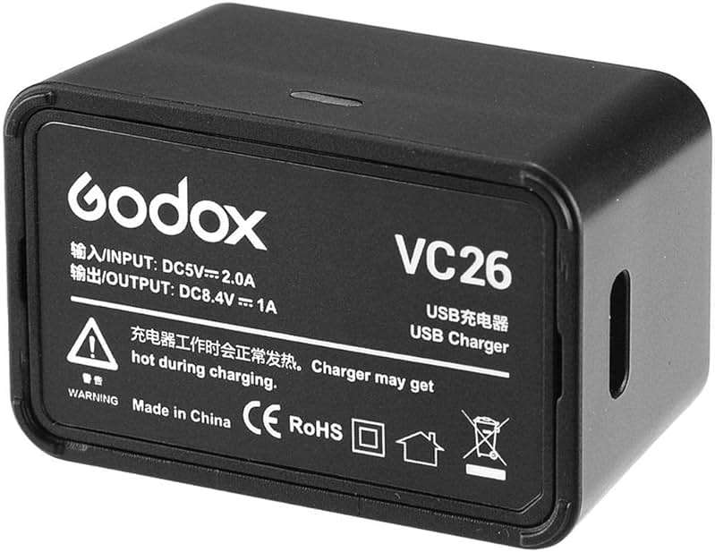 Godox VC26 USB Charger for V1 Brand Godox - Image 3