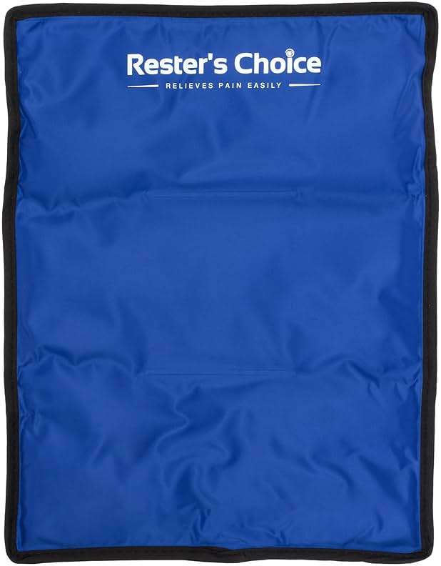 Gel Soft Flexible Ice Pack for Injuries Reusable - (Large: 11"x14.5") for Hip, Shoulder, Knee, Back - Comfy Cold Pack Compress for Swelling, Bruises, Surgery - Image 1