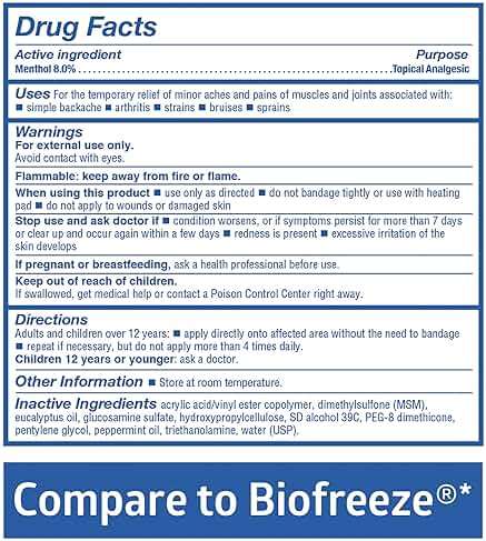Medline ActivICE Topical Pain Reliever Gel, Great for Arthritis, Muscle Aches and Back Injuries, 5 grams - 100 Packs - Image 6