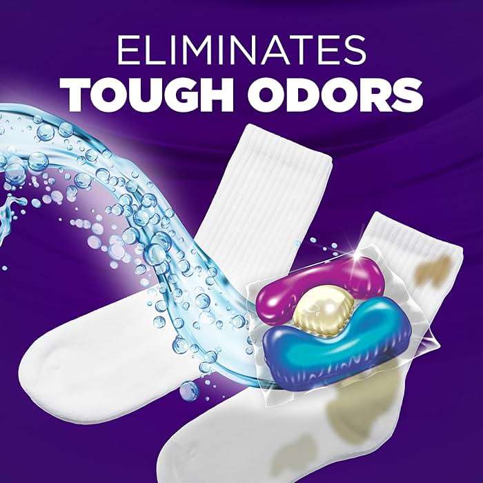 Arm & Hammer Plus OxiClean With Odor Blasters Laundry Detergent 5-IN-1 Power Paks, 42CT (Packaging may vary) - Image 5